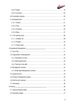 Üzleti tervek 'Business Plan for a Hotel in Miami Date', 4.                