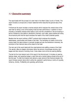 Üzleti tervek 'Business Plan for a Hotel in Miami Date', 6.                