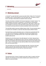 Üzleti tervek 'Business Plan for a Hotel in Miami Date', 7.                