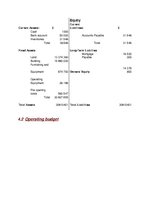 Üzleti tervek 'Business Plan for a Hotel in Miami Date', 37.                