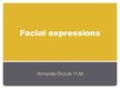 Prezentációk 'Facial Expressions', 1.                