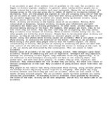 Esszék 'Why Are the Car Accidents Happening? ', 1.                