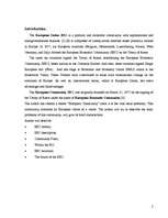 Kutatási anyagok 'European Economic Community', 2.                