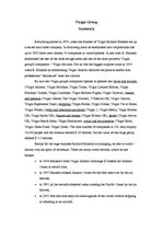 Összefoglalók, jegyzetek 'Richard Branson and Virgin Group's Companies', 1.                