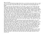 Esszék 'The pit and the pendulum', 1.                