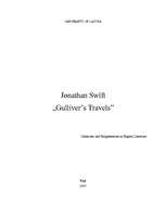 Esszék 'Jonathan Swift "Gulliver's Travels"', 1.                