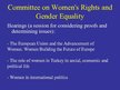 Prezentációk 'Women’s Rights in the European Union', 12.                