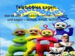 Prezentációk 'Teletubbies', 13.                