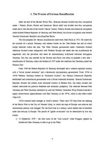 Kutatási anyagok 'Germany's Reunification and It's Influence on European Integration', 4.                