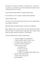 Összefoglalók, jegyzetek 'Száálítmányozás alapjai', 16.                