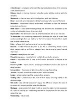 Összefoglalók, jegyzetek 'Business English Glossary', 4.                