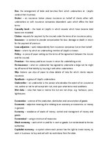 Összefoglalók, jegyzetek 'Business English Glossary', 6.                