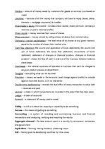 Összefoglalók, jegyzetek 'Business English Glossary', 8.                