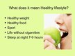 Prezentációk 'Healthy Lifestyle', 2.                