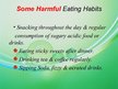 Prezentációk 'Bad Eating Habits that Harm Your Teeth', 3.                