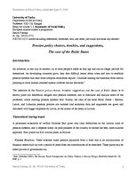 Kutatási anyagok 'Pension Policy Choices, Troubles, and Suggestions. The Case of the Baltic States', 1.                