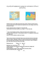 Összefoglalók, jegyzetek 'A Quality of Employment among Men and Women in France and Latvia', 1.                