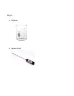 Összefoglalók, jegyzetek 'A víz hűlése kísérlet', 2.                