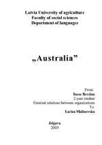 Összefoglalók, jegyzetek 'Australia', 1.                