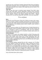 Összefoglalók, jegyzetek 'Australia', 3.                