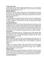 Összefoglalók, jegyzetek 'Australia', 5.                