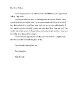 Minták 'Application Letter', 1.                