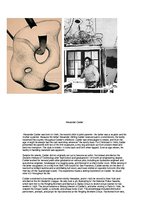 Összefoglalók, jegyzetek 'Alexander Calder', 1.                