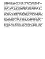 Esszék 'This is a creative writing piece about wwII called A lesson to Remeber', 1.                