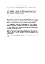 Esszék 'Global Issue - Poverty', 1.                
