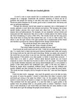 Esszék 'Words are Loaded Pistols', 1.                