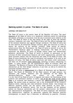 Kutatási anyagok 'Banking System in England and in Latvia', 2.                