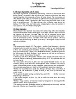 Összefoglalók, jegyzetek 'Plot, Structure and Theme Analysis for "Bliss" by Katherine Mansfield', 3.                