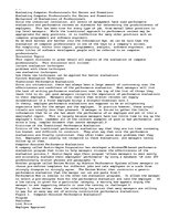 Esszék 'Evaluating Computer Professionals for Raises and Promotions', 1.                