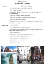 Prezentációk 'Trip Plan', 3.                