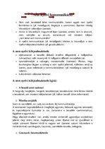 Összefoglalók, jegyzetek 'Nem nyelvi kommunikáció', 1.                