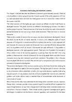 Esszék 'Economics of Developing and Transitions Countries', 1.                
