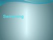 Prezentációk 'Swimming Sport', 1.                