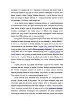 Összefoglalók, jegyzetek 'Language Situation and Policies in the USA', 3.                