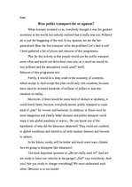 Esszék 'Public Transport for Everybody: for or Against?', 1.                