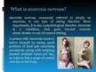 Prezentációk 'Anorexia Nervosa', 3.                
