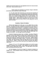 Kutatási anyagok 'Impact of Evolution on Human Thought (Evolution)', 3.                