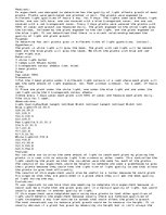 Esszék 'Experiment: The Effect of Light on Growing Plants', 1.                