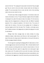 Kutatási anyagok 'Media and Violence', 3.                