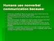 Prezentációk 'Nonverbal Communication', 3.                