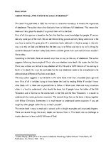 Esszék 'Book Review. Andrew Murray "With Christ in the School of Obedience"', 1.                