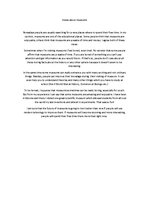 Esszék 'Views about Museums', 1.                