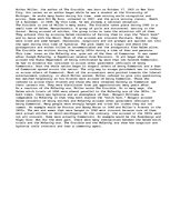 Esszék '"The Crucible" by Arthur Miller, and the Comparison between McCarthiest America ', 1.                