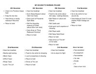 Összefoglalók, jegyzetek 'My Holiday', 1.                