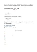 Összefoglalók, jegyzetek 'Dipólus terének modellezése Excel segítségével', 5.                