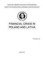 Kutatási anyagok 'Financial Crisis in Poland and Latvia', 1.                